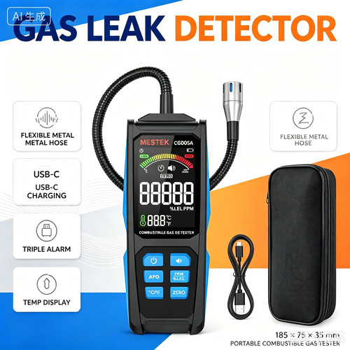 Gas leak detector - gas,